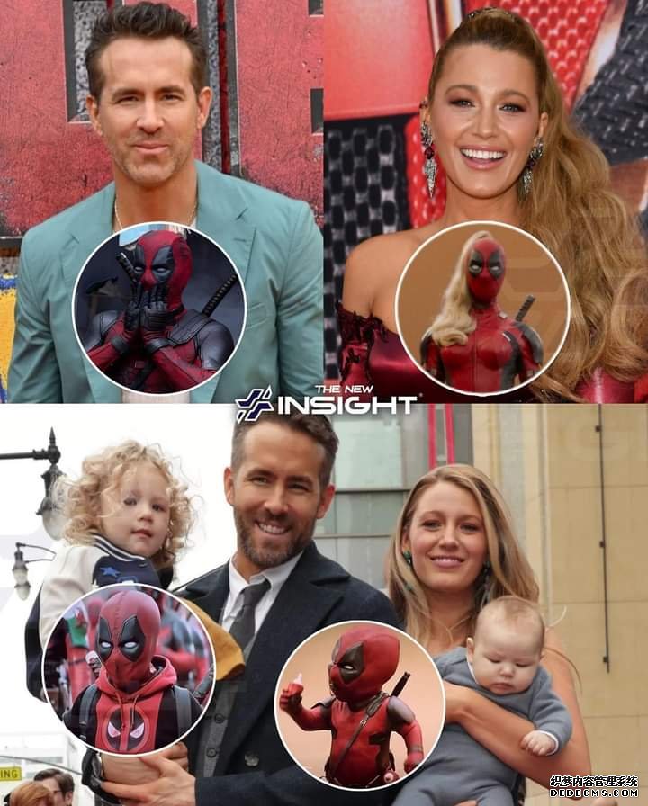 小贱贱透露自己的孩子客串《死侍3》妻子客串女死侍 一家人整整齐齐