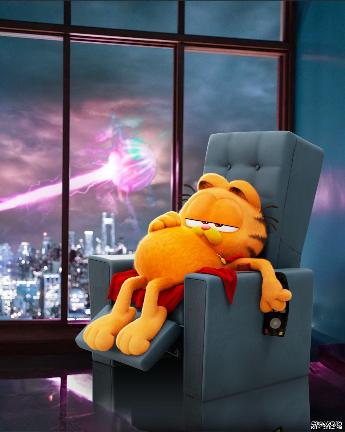 动画片《加菲猫》海报恶搞好莱坞电影