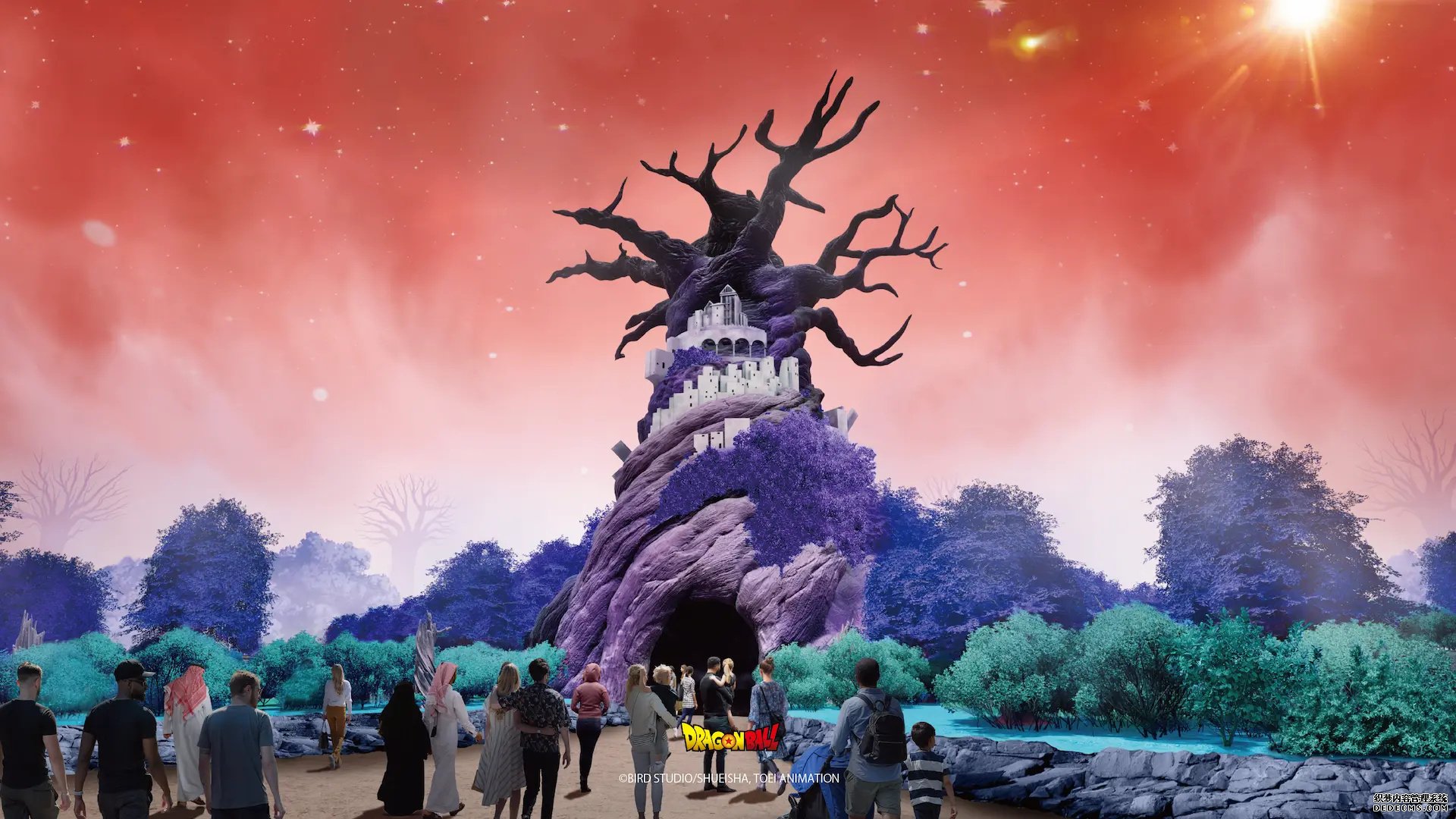 沙特阿拉伯将建龙珠主题公园 50万平方米、七大主题景点