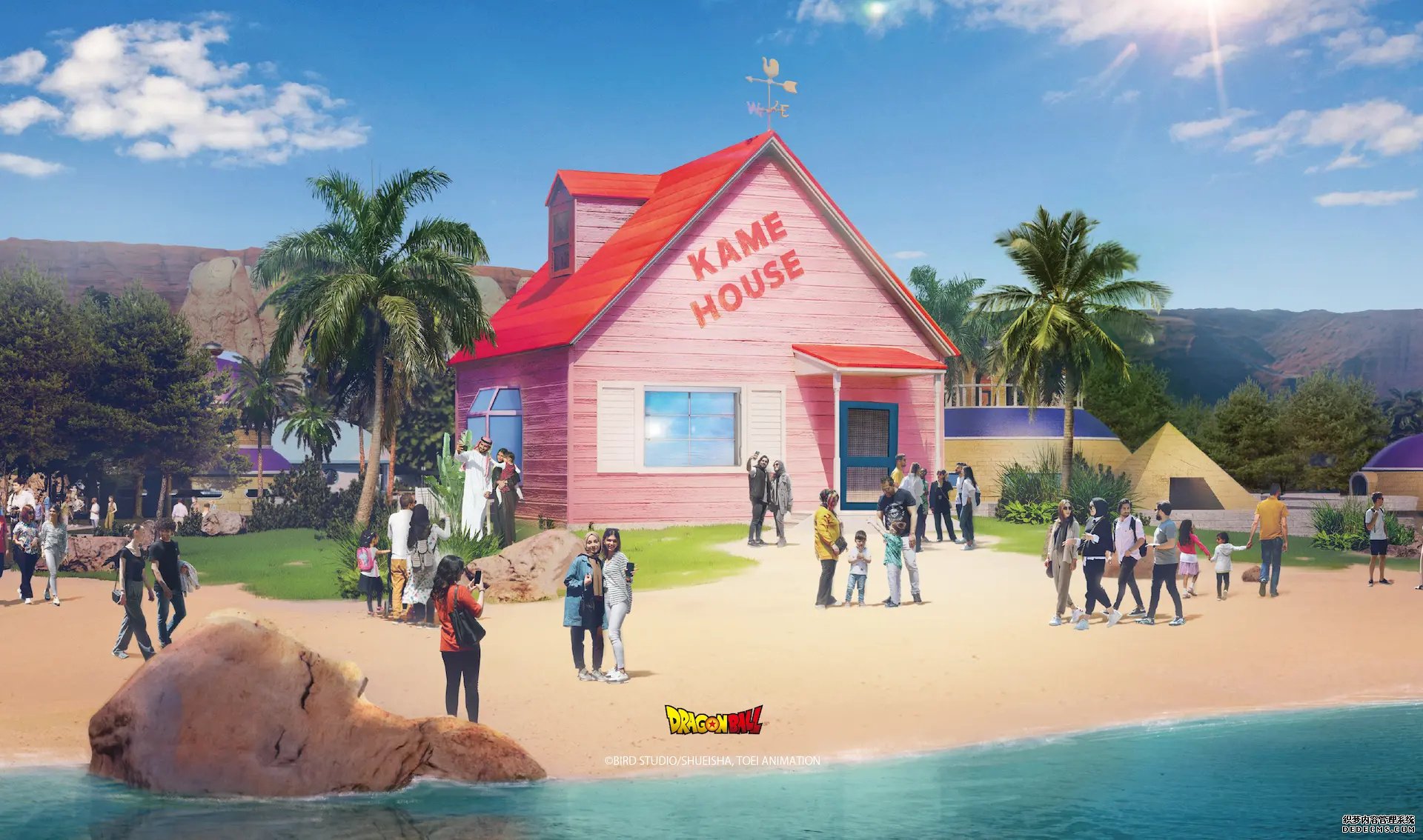 沙特阿拉伯将建龙珠主题公园 50万平方米、七大主题景点