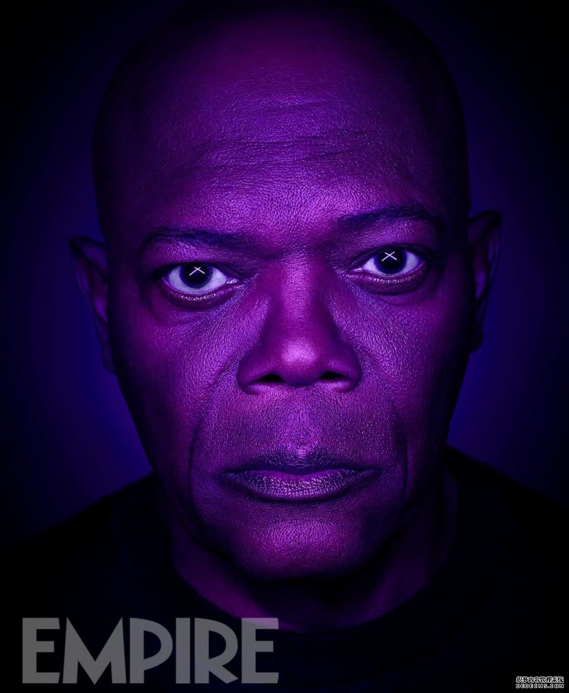 塞缪尔杰克逊“再演”温杜大师 为《帝国》杂志拍摄写真大片