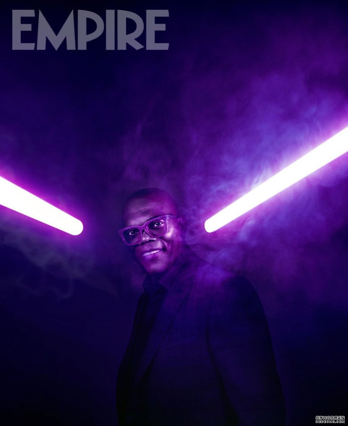 塞缪尔杰克逊“再演”温杜大师 为《帝国》杂志拍摄写真大片