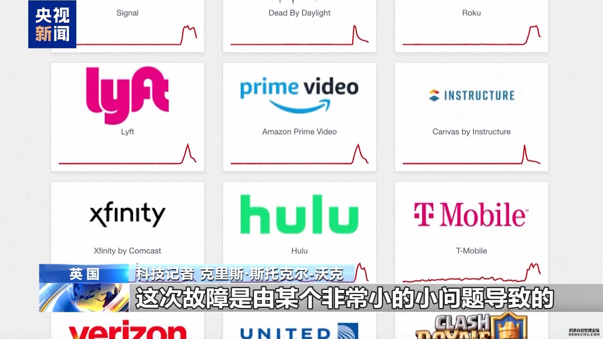 波及银行、航空领域 亚马逊云服务故障影响全球多家公司